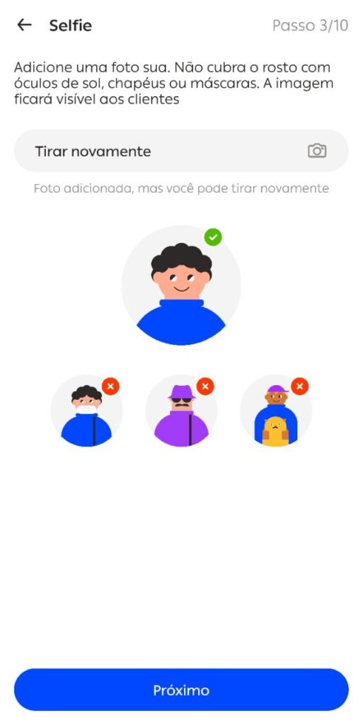 Faça sua selfie-borzo app
