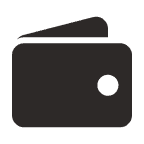 Payment method with Borzo wallet - partially opened image wallet - borzo delivery