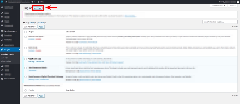 Borzo WooCommerce integration - Clique Em "Adicionar Novo" - borzo delivery