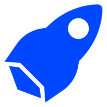 Entrega para casa-foguete ícone-borzo delivery / Couriers with a high rating - rocket icon - borzo couriers / Pengiriman ke rumah-ikon roket-pengiriman borzo