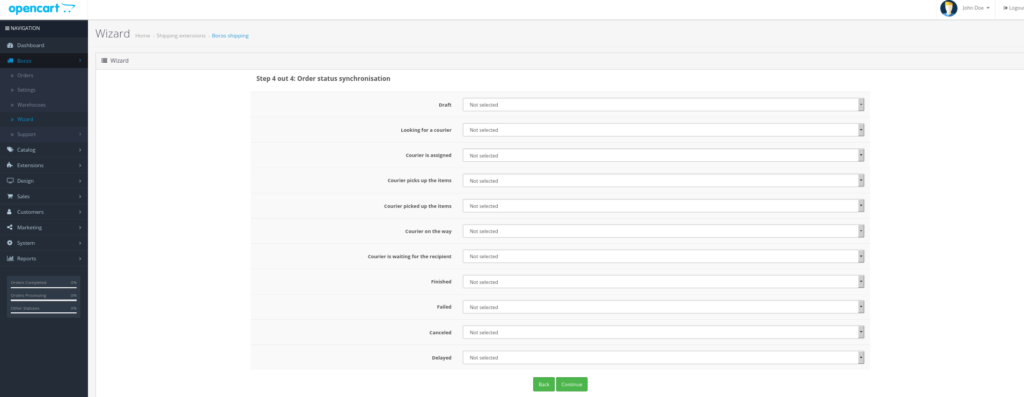 Order status tracking - borzo app / Pelacakan status pesanan-aplikasi borzo / 주문 상태 추적 - borzo couriers